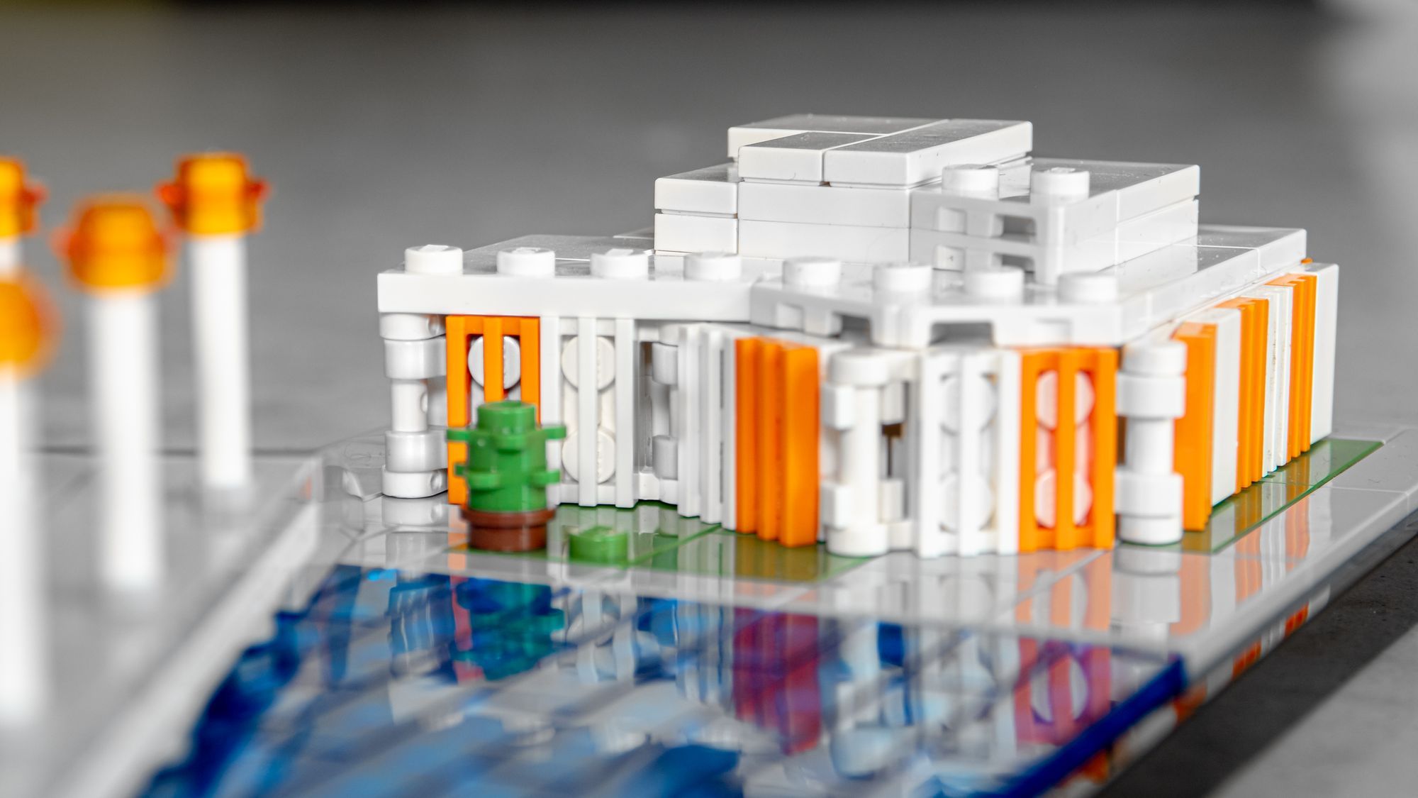 Kulturhuset Spira i LEGO