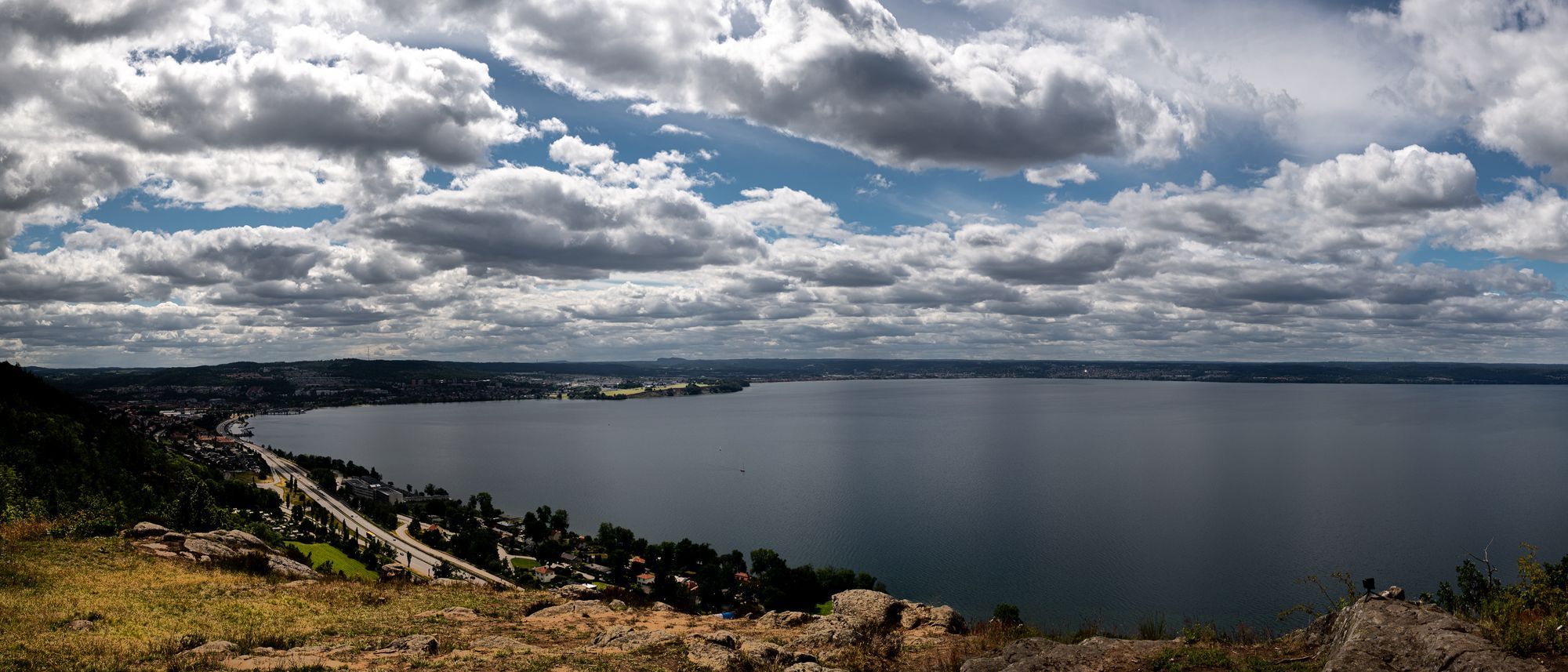 Utsikt från Brunstorpsberget mot Jönköping.
